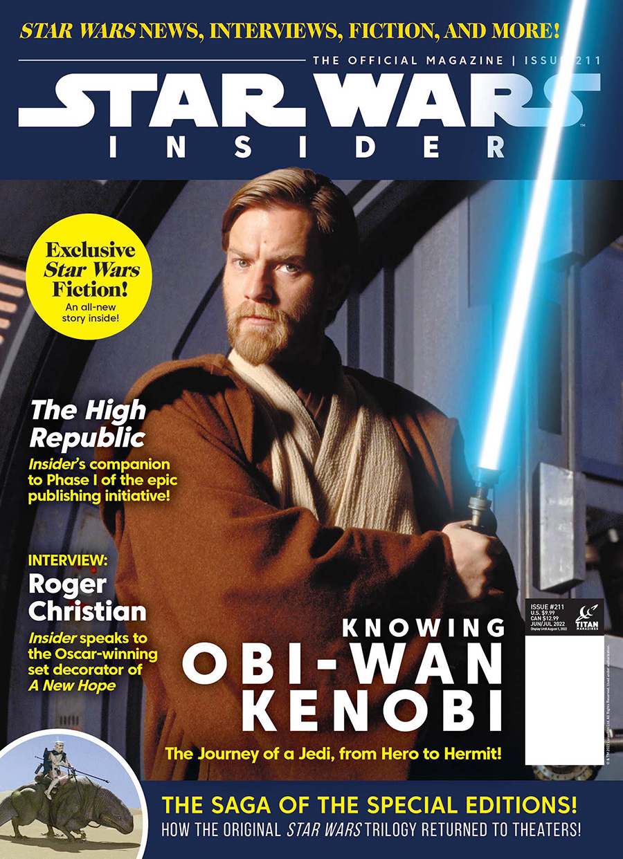 Star Wars Insider #211 August 2022 Newsstand Edition