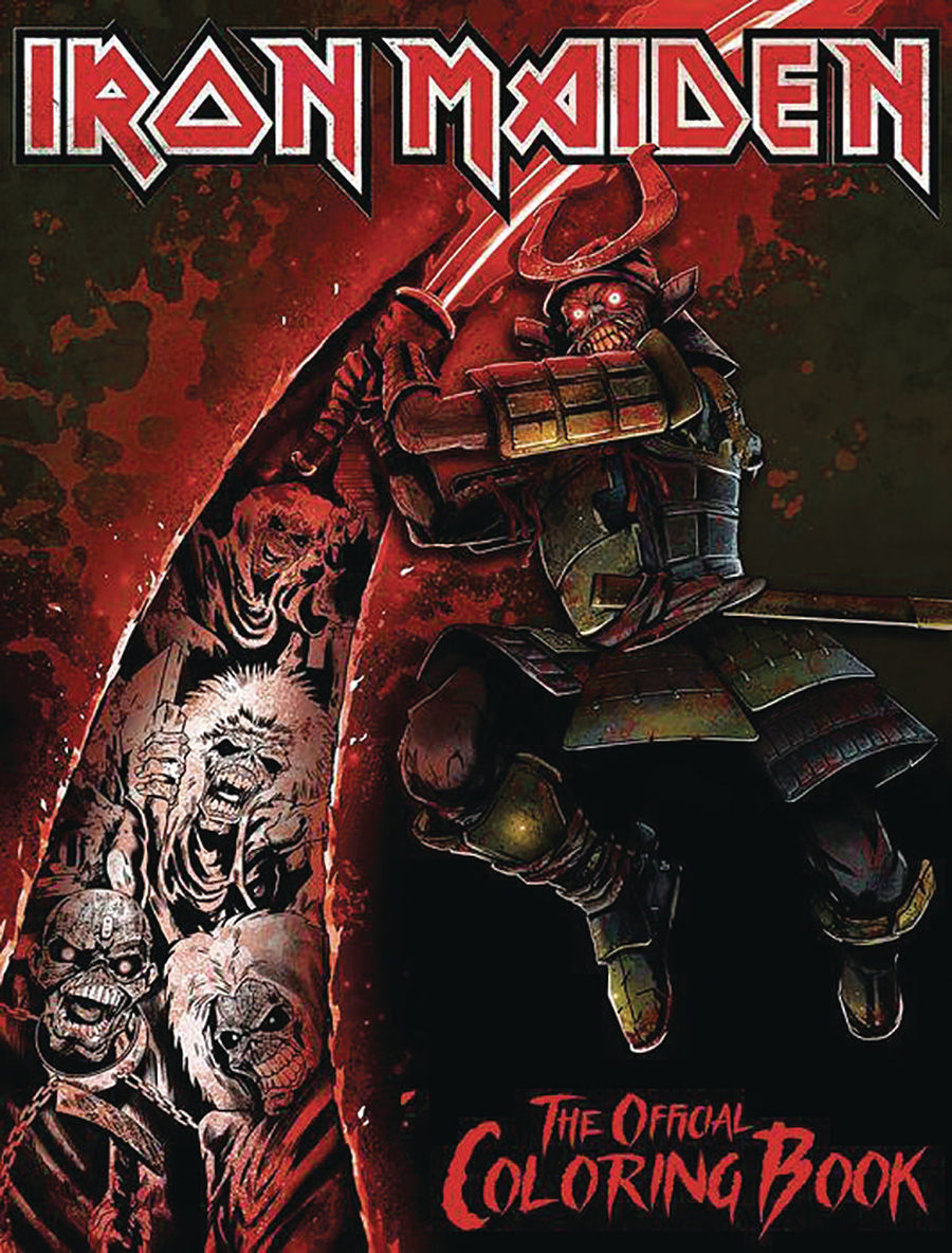 Iron Maiden Official Coloring Book TP