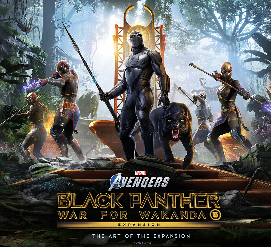 Marvel Avengers Black Panther War For Wakanda Expansion Art Of The Hidden Kingdom HC