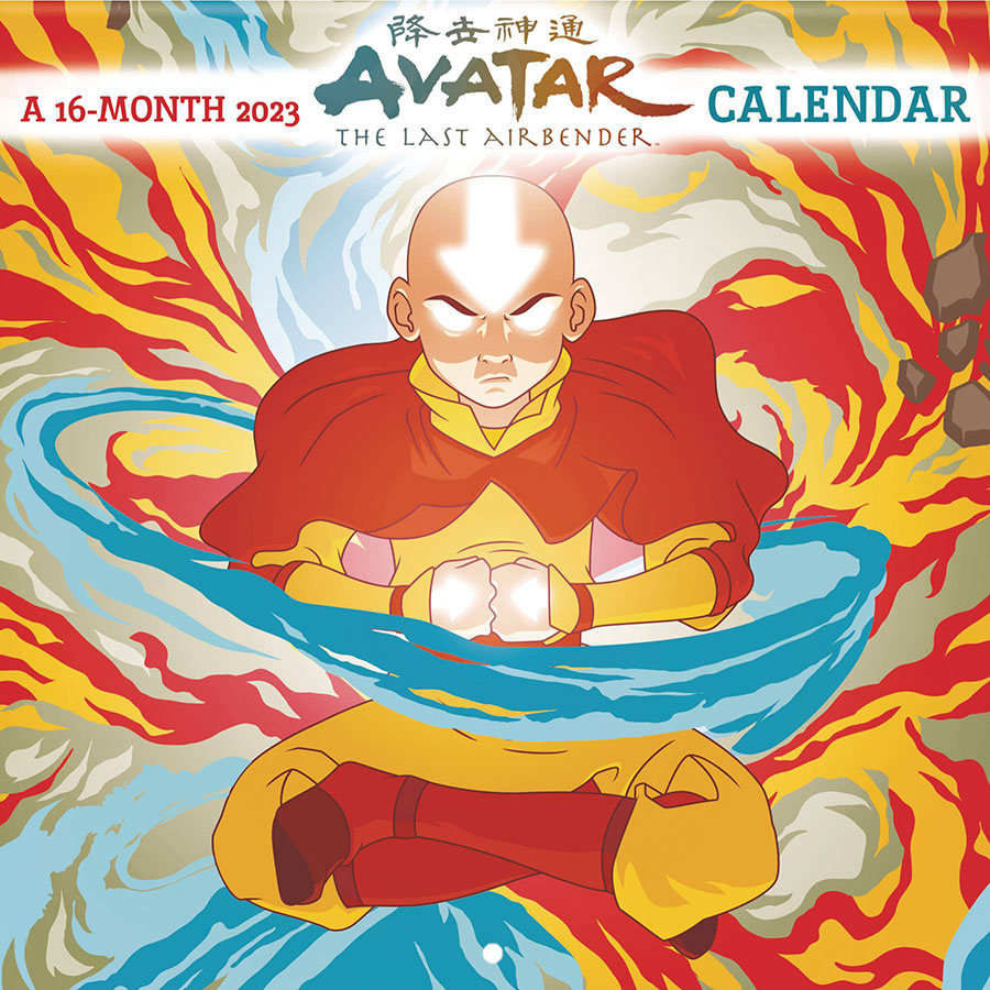 Avatar The Last Airbender 2023 Wall Calendar