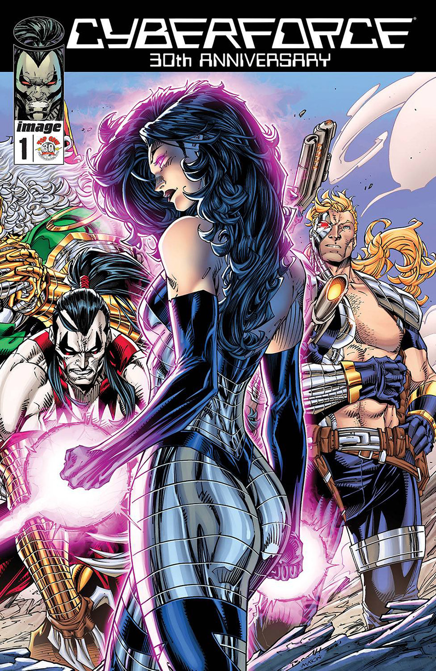 Cyberforce 30th Anniversary Commemorative Edition #1 Cover C Variant Brett Booth Cover