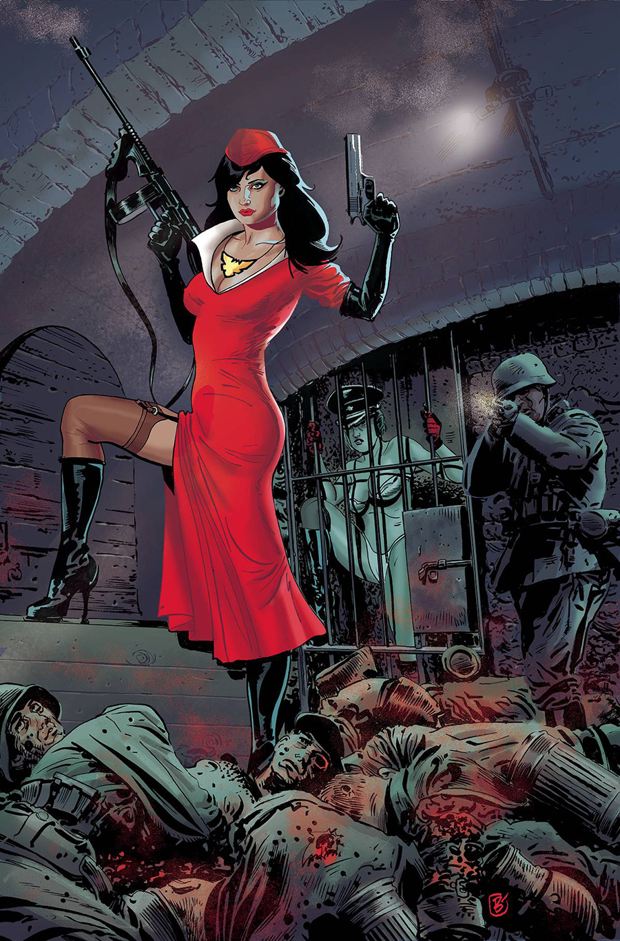 Vampiverse Presents The Vamp #1 (One Shot) Cover F Incentive Jimmy Broxton Virgin Cover