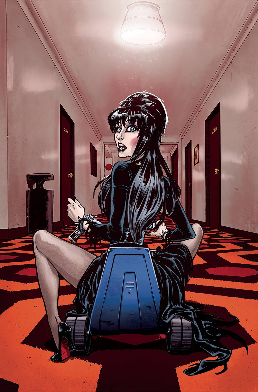Elvira In Horrorland #2 Cover H Incentive Silvia Califano Virgin Cover