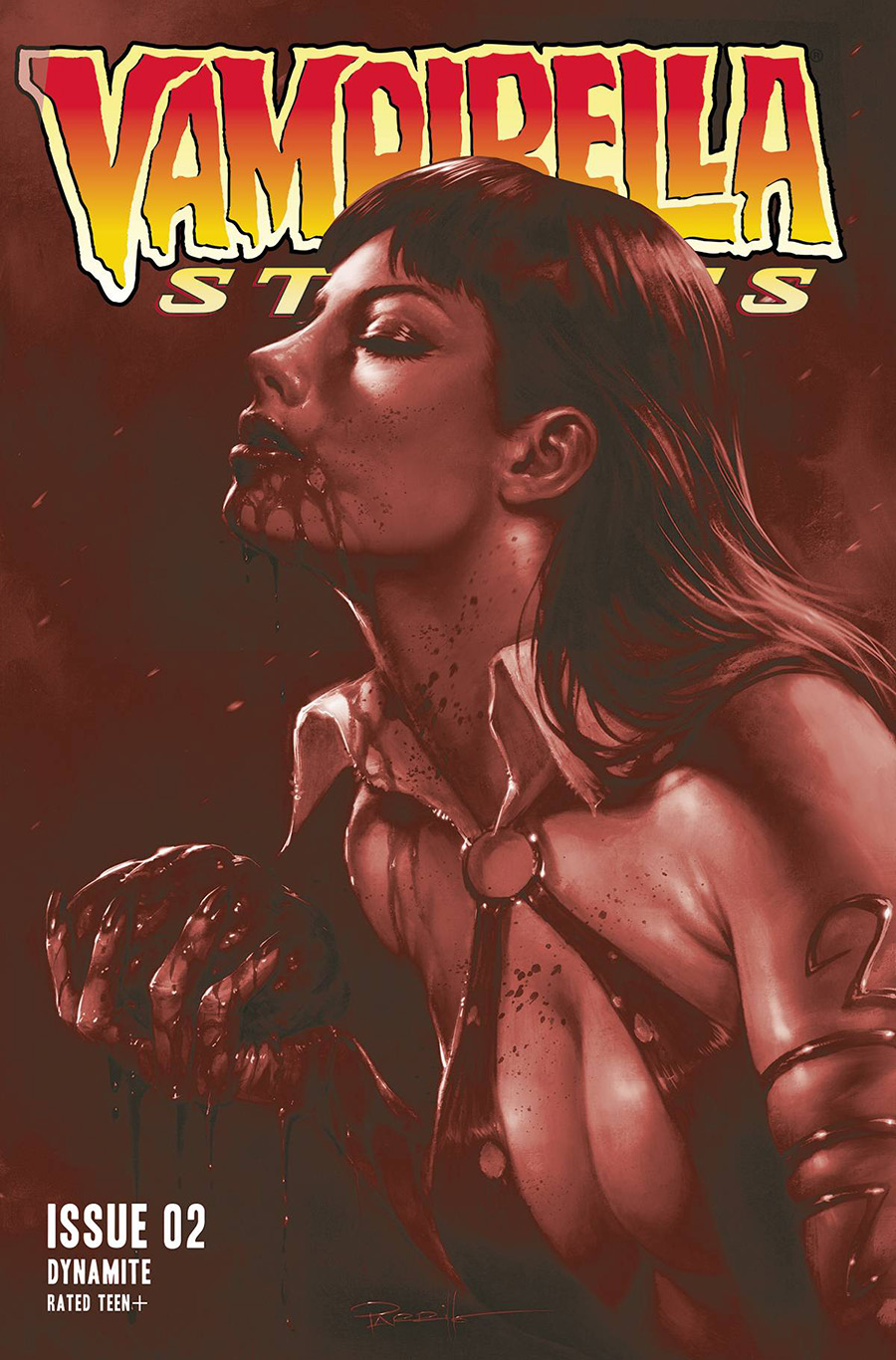 Vampirella Strikes Vol 3 #2 Cover F Incentive Lucio Parrillo Tint Cover