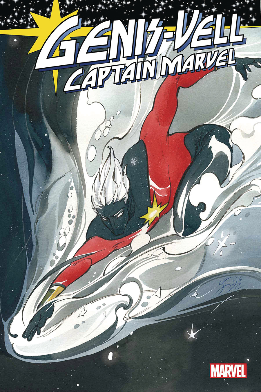 Genis-Vell Captain Marvel #1 Cover J DF Peach Momoko Variant Cover CGC Graded 9.6 Or Higher