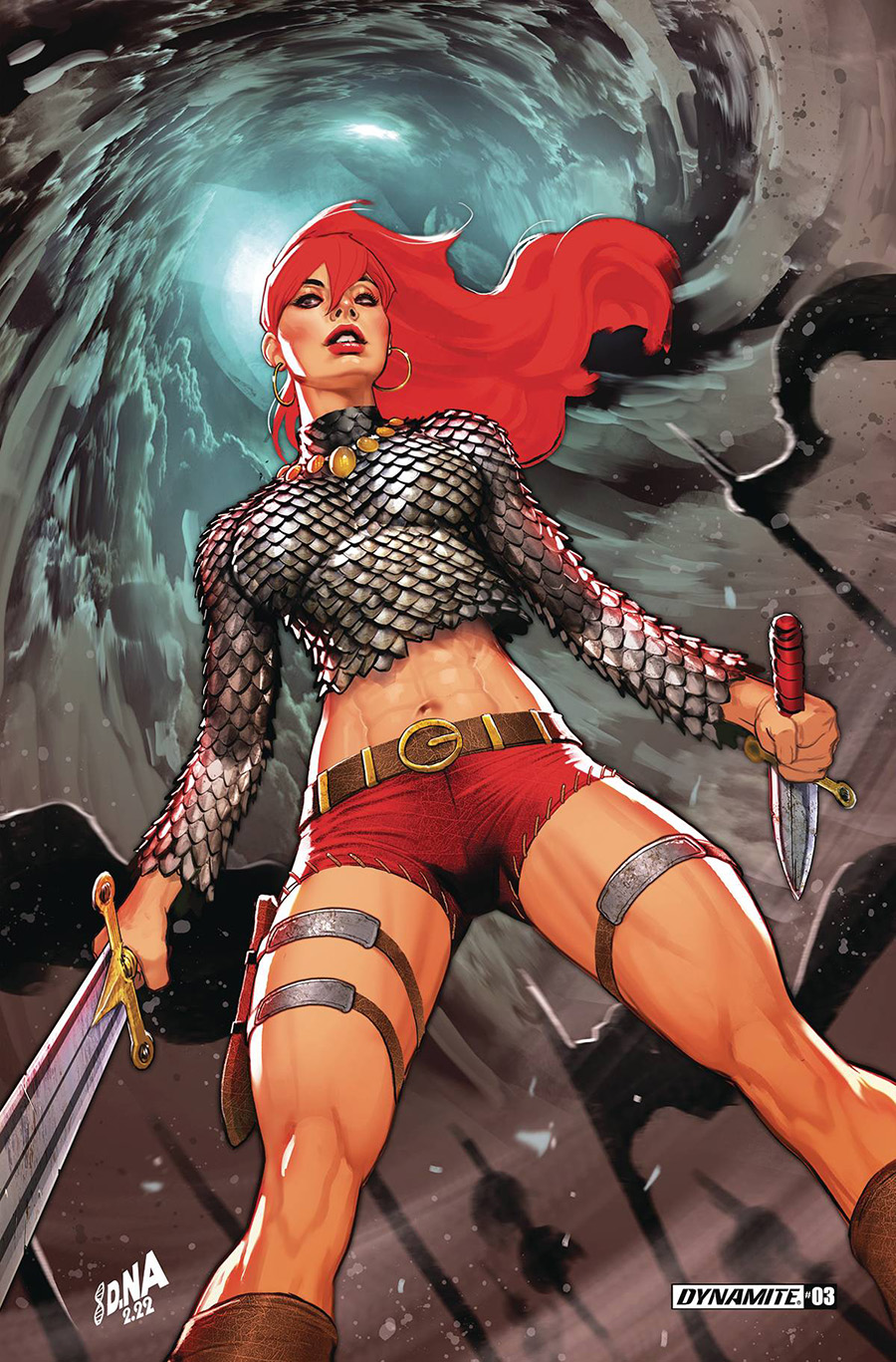 Immortal Red Sonja #3 Cover L Limited Edition David Nakayama Virgin Cover