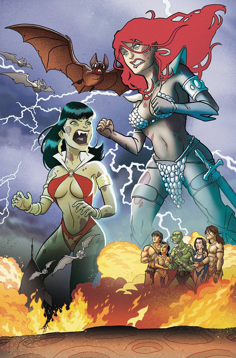 DieNamite Never Dies #4 Cover K Limited Edition Tony Fleecs Virgin Cover