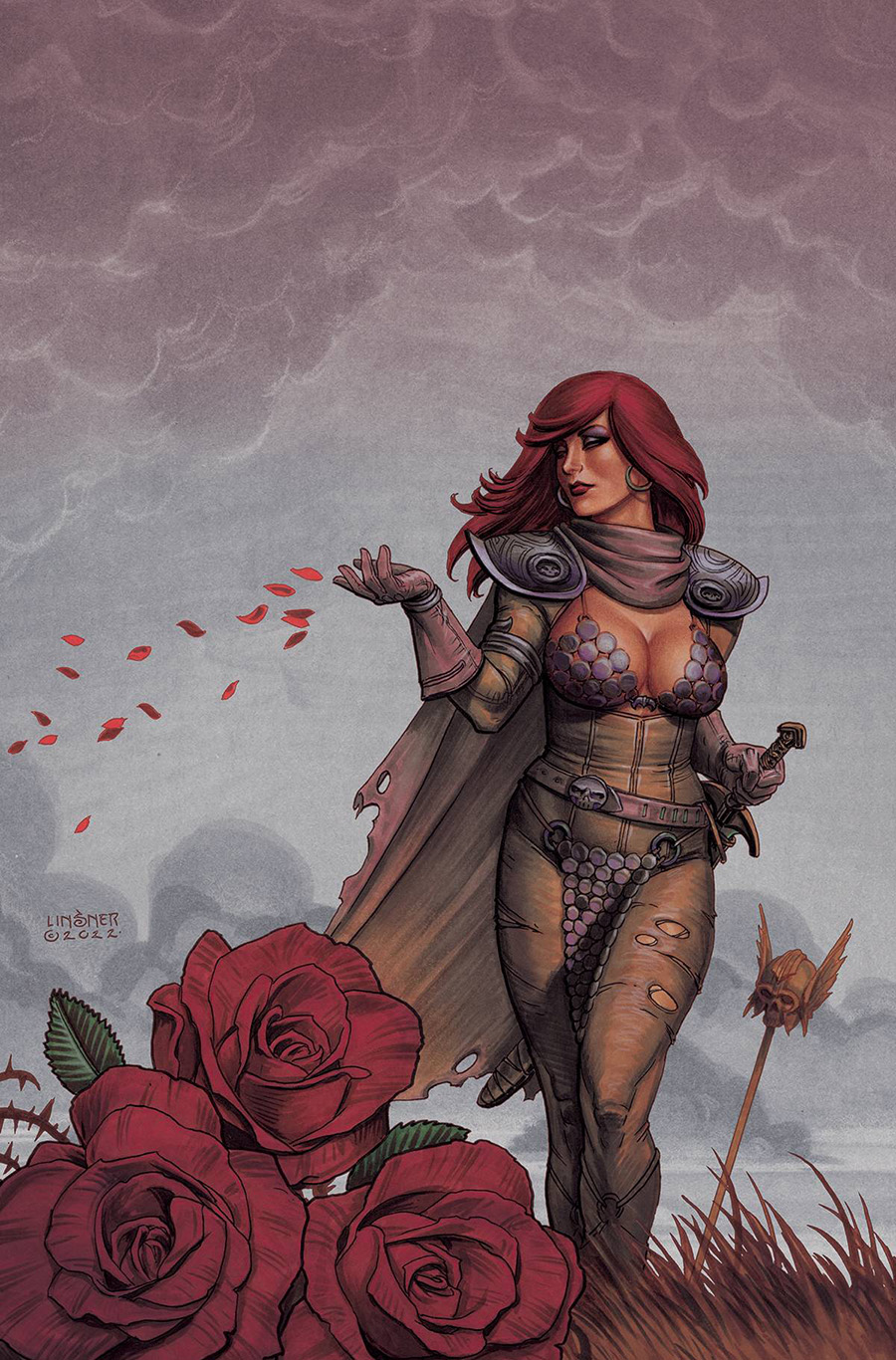 Red Sonja Vol 9 #10 Cover K Limited Edition Joseph Michael Linsner Virgin Cover