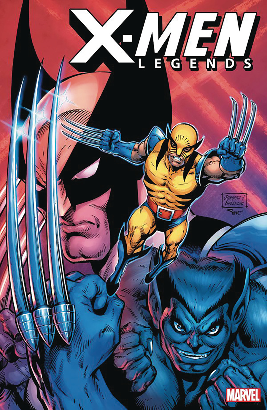 X-Men Legends Vol 2 #1 Cover E DF Dan Jurgens Variant Cover Signed By Dan Jurgens