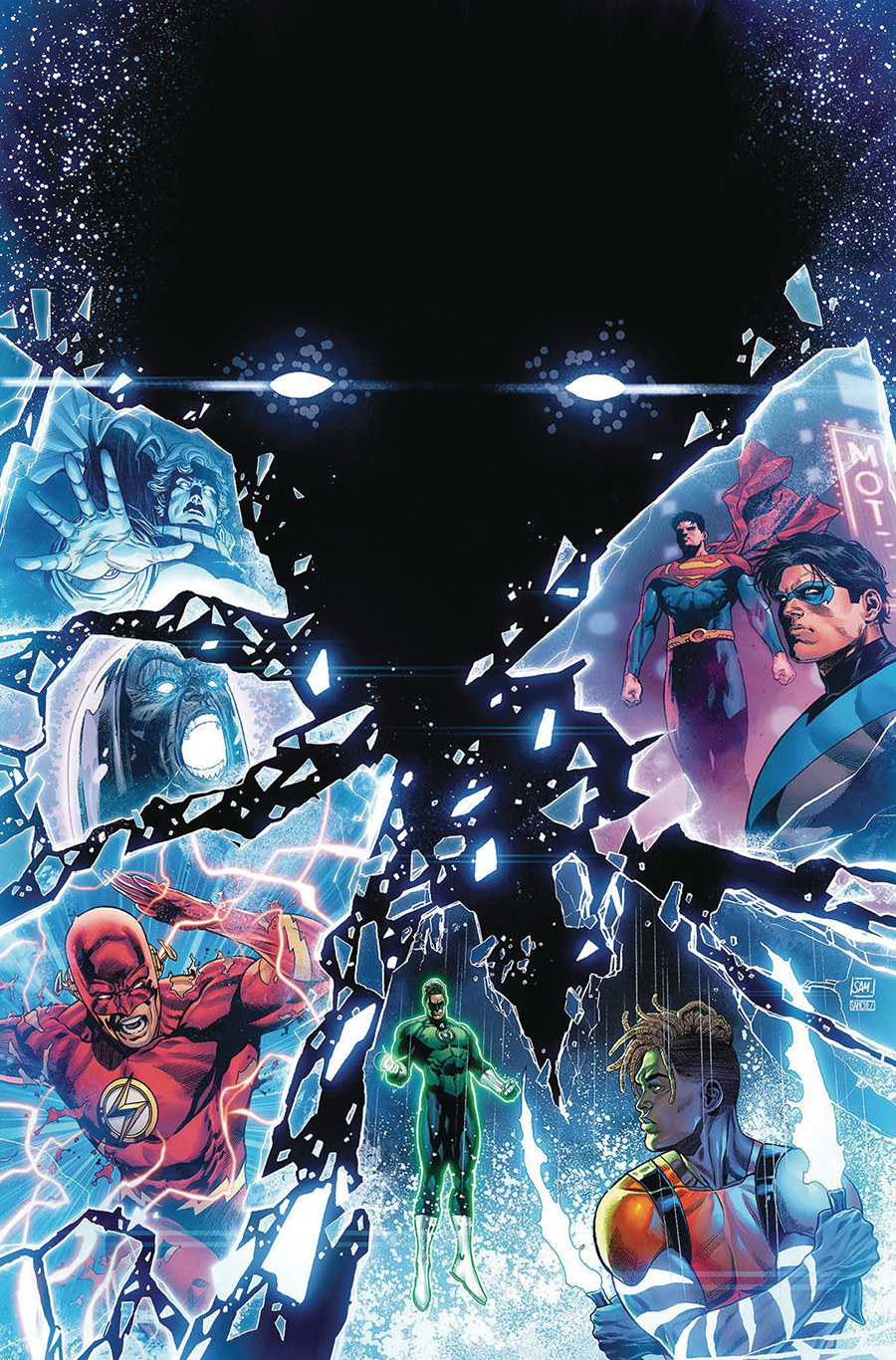 Justice League Road To Dark Crisis #1 (One Shot) Cover D DF Signed By Joshua Williamson