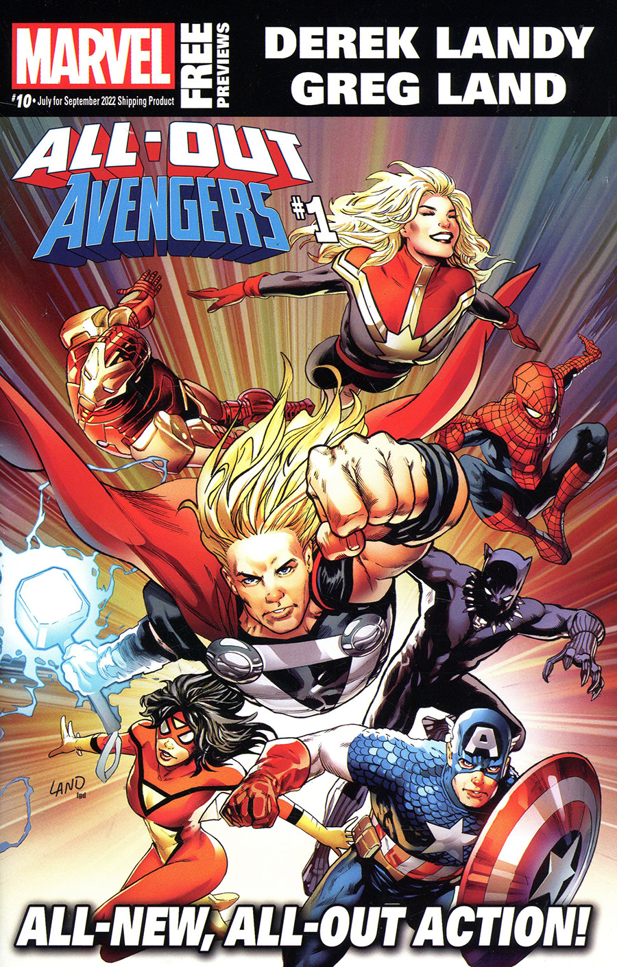 Marvel Previews Vol 6 #10 July 2022 - FREE -