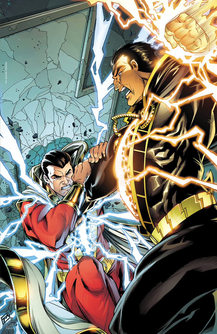 Black Adam #1 Cover E Variant Travis Mercer & Danny Miki Team Card Stock Cover