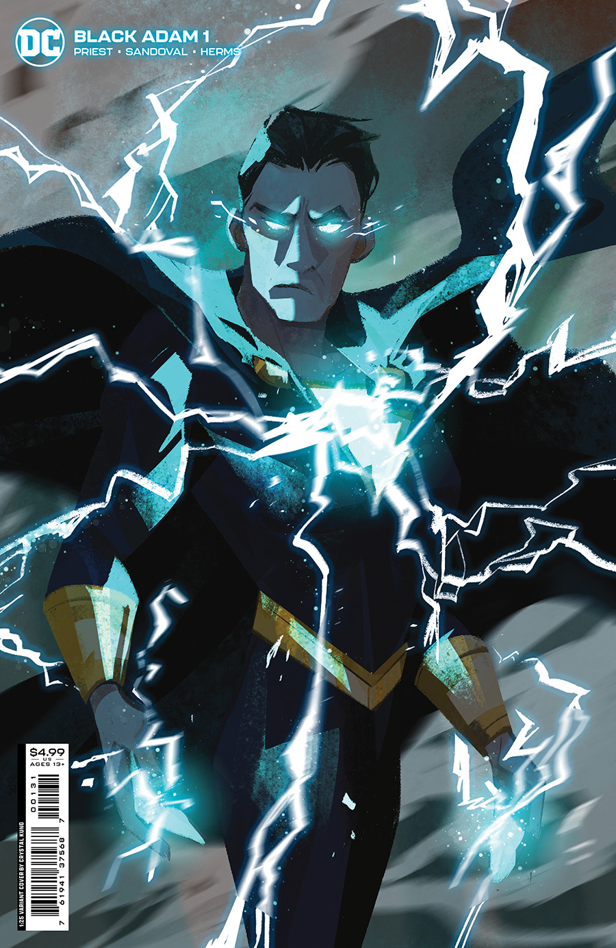 Black Adam #1 Cover F Incentive Crystal Kung Card Stock Variant Cover