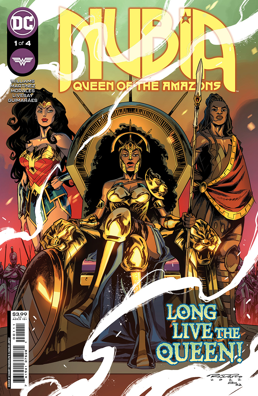 Nubia Queen Of The Amazons #1 Cover A Regular Khary Randolph Cover