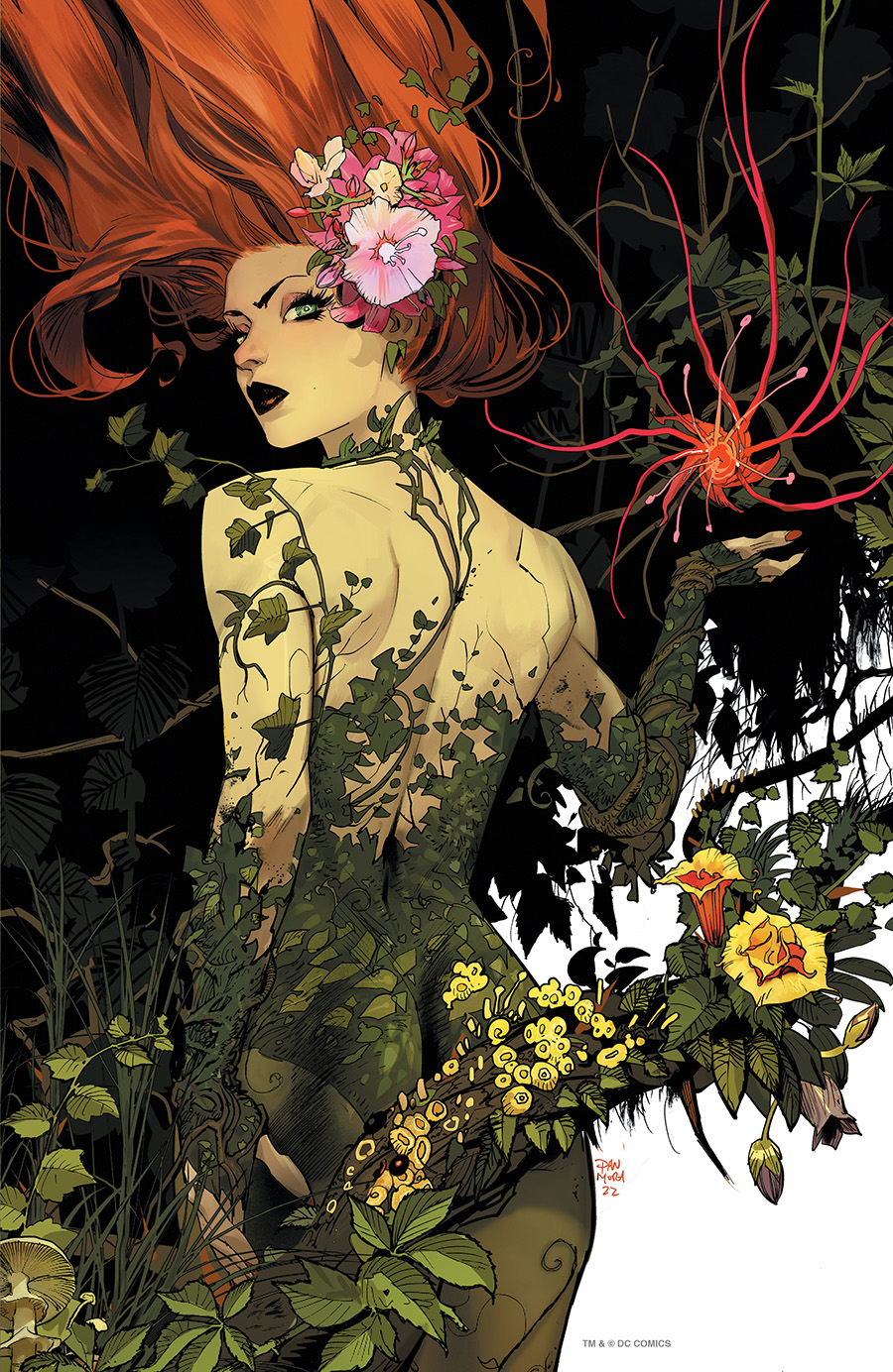 Poison Ivy #1 Cover D Variant Dan Mora Team Card Stock Cover