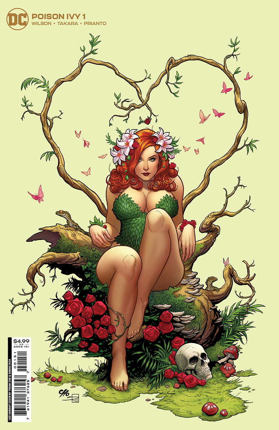 Poison Ivy #1 Cover F Incentive Frank Cho Card Stock Variant Cover