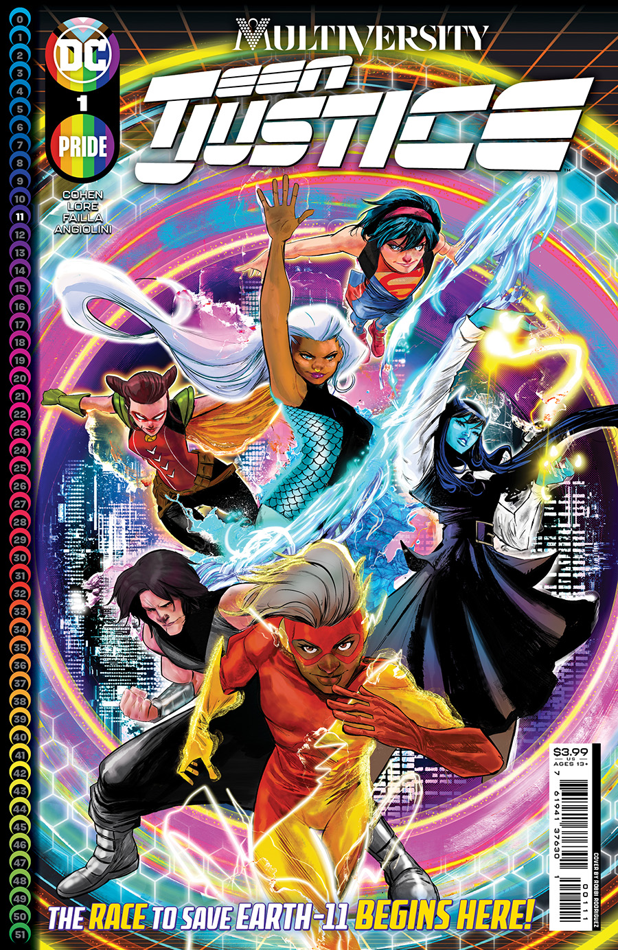 Multiversity Teen Justice #1 Cover A Regular Robbi Rodriguez Cover