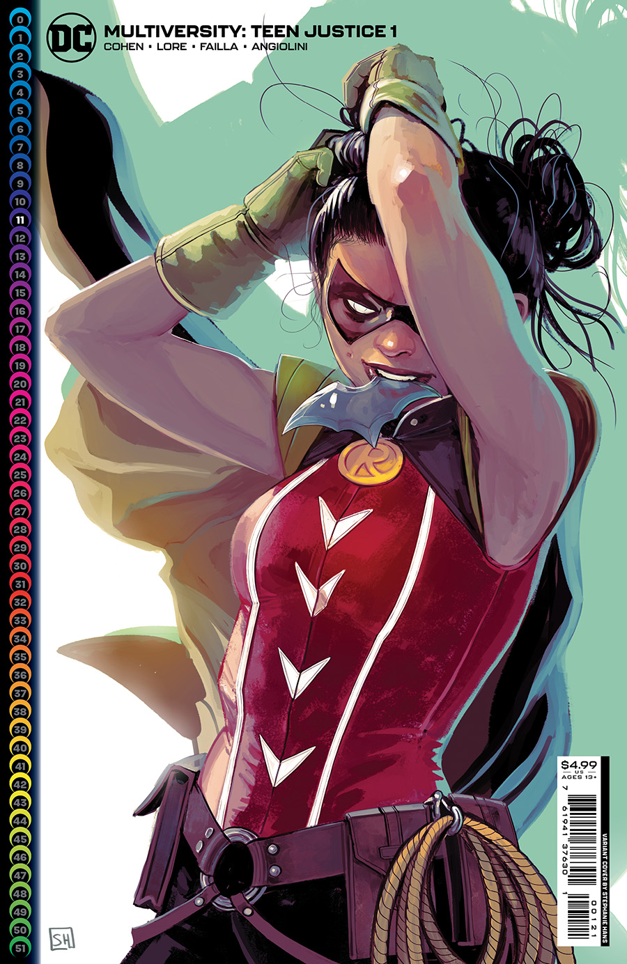 Multiversity Teen Justice #1 Cover B Variant Stephanie Hans Card Stock Cover