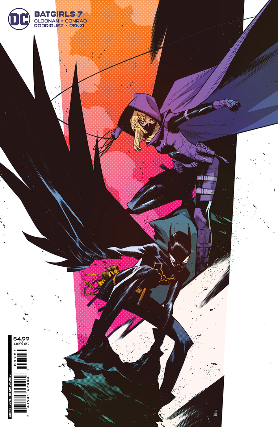 Batgirls #7 Cover B Variant Kim Jacinto Card Stock Cover