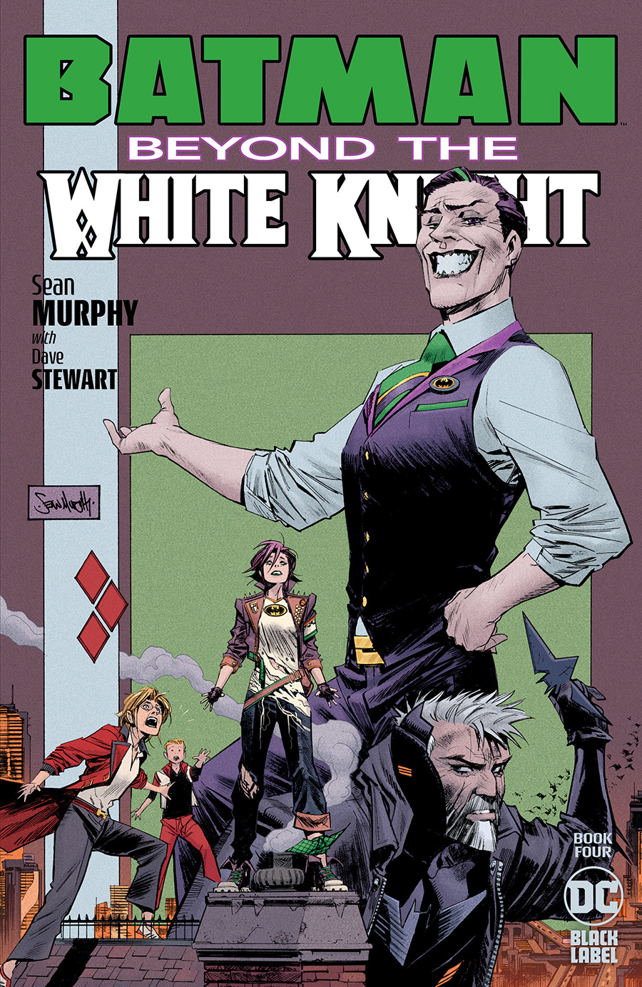 Batman Beyond The White Knight #4 Cover A Regular Sean Murphy Cover