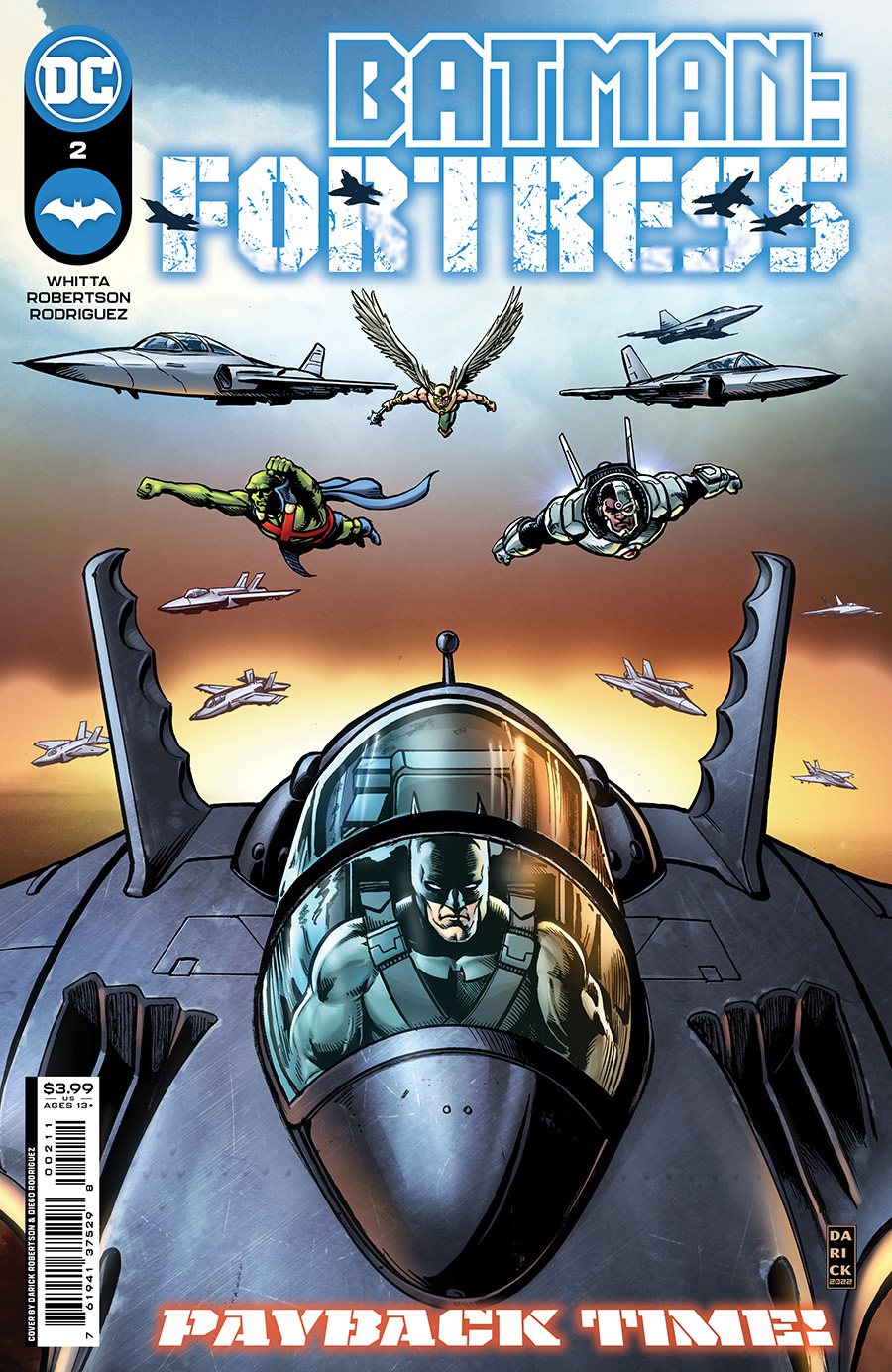 Batman Fortress #2 Cover A Regular Darick Robertson Cover