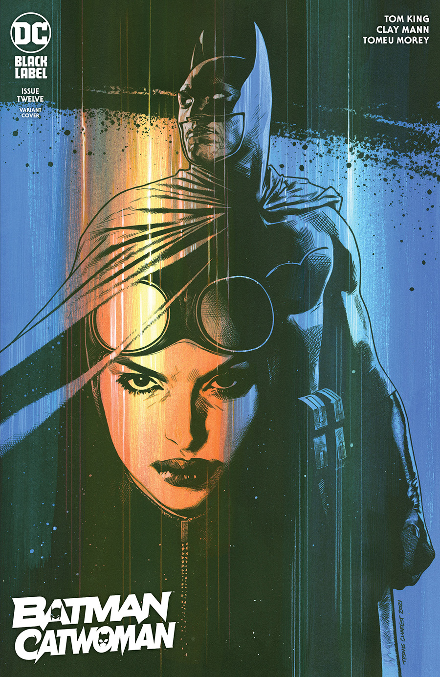 Batman Catwoman #12 Cover C Variant Travis Charest Cover
