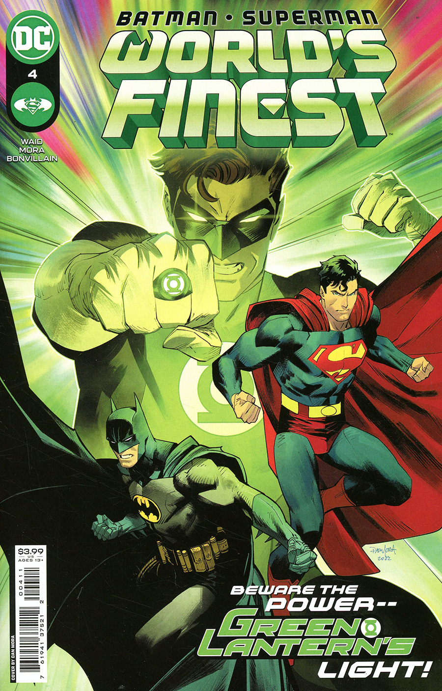 Batman Superman Worlds Finest #4 Cover A Regular Dan Mora Cover (Limit 1 Per Customer)