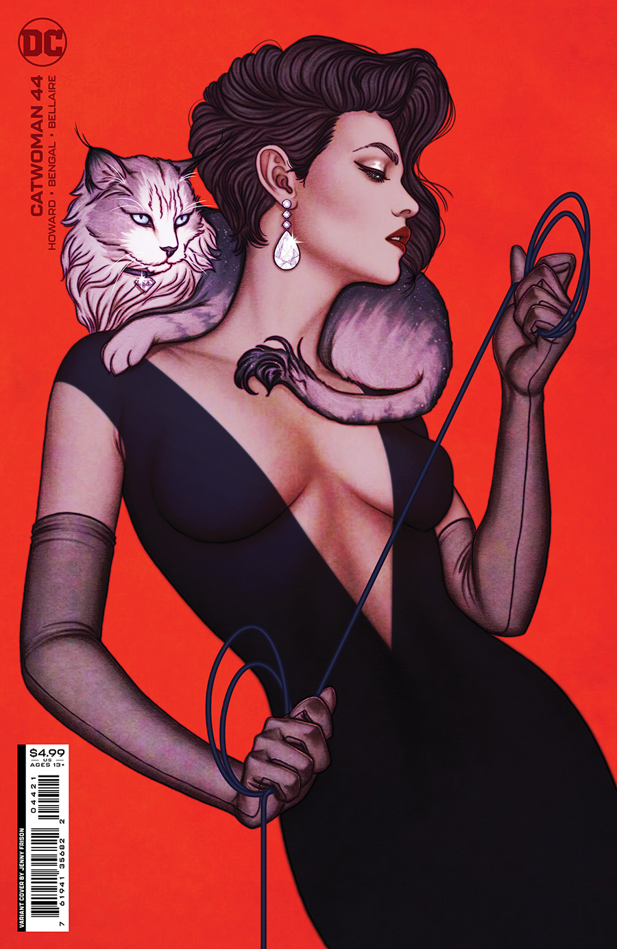Catwoman Vol 5 #44 Cover B Variant Jenny Frison Card Stock Cover