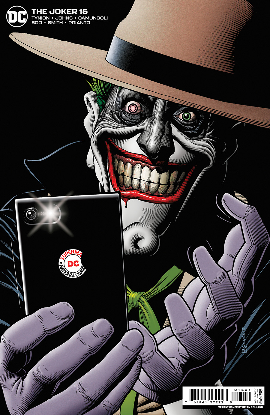 Joker Vol 2 #15 Cover C Variant Brian Bolland Cover
