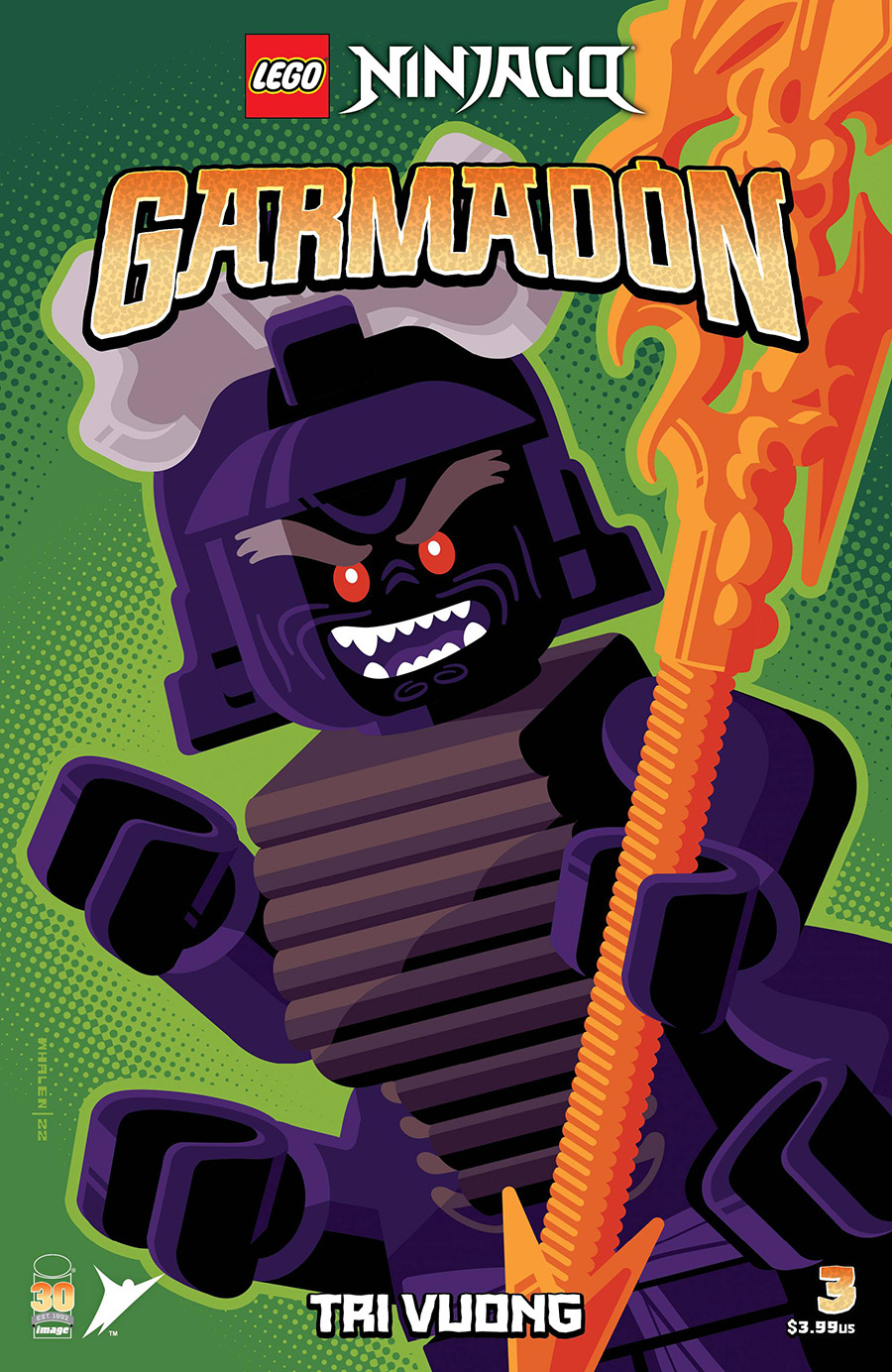 Lego Ninjago Garmadon #3 Cover C Incentive Tom Whalen Variant Cover