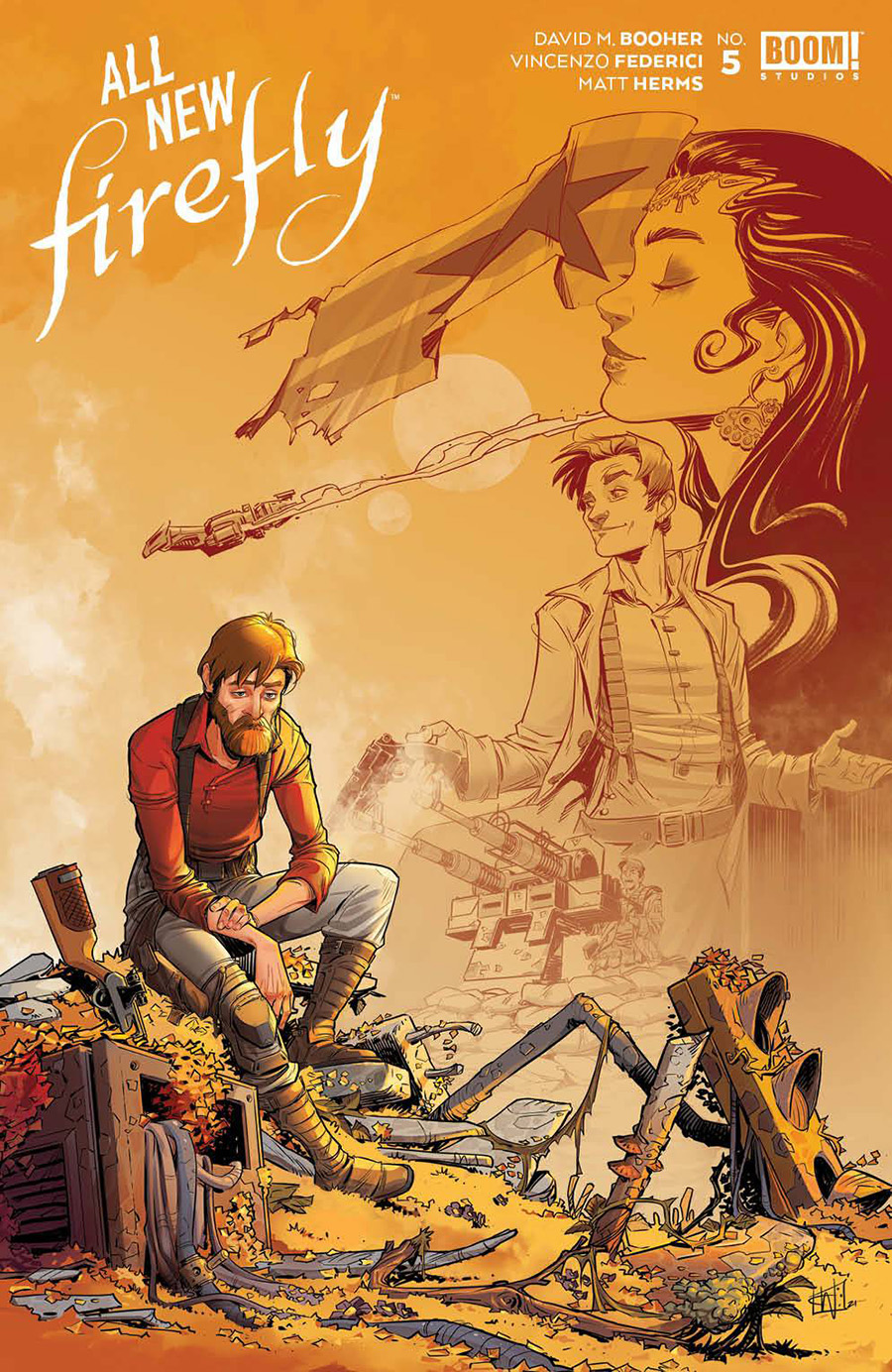 All-New Firefly #5 Cover D Incentive Chris Wildgoose Variant Cover