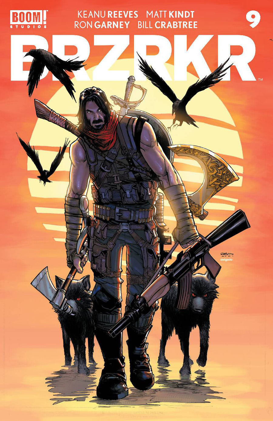 BRZRKR (Berzerker) #9 Cover E Incentive Humberto Ramos Variant Cover