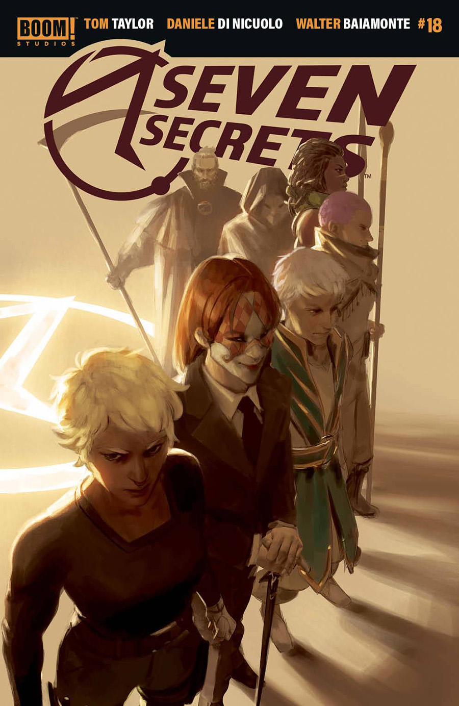 Seven Secrets #18 Cover C Incentive Miguel Mercado Connecting Variant Cover