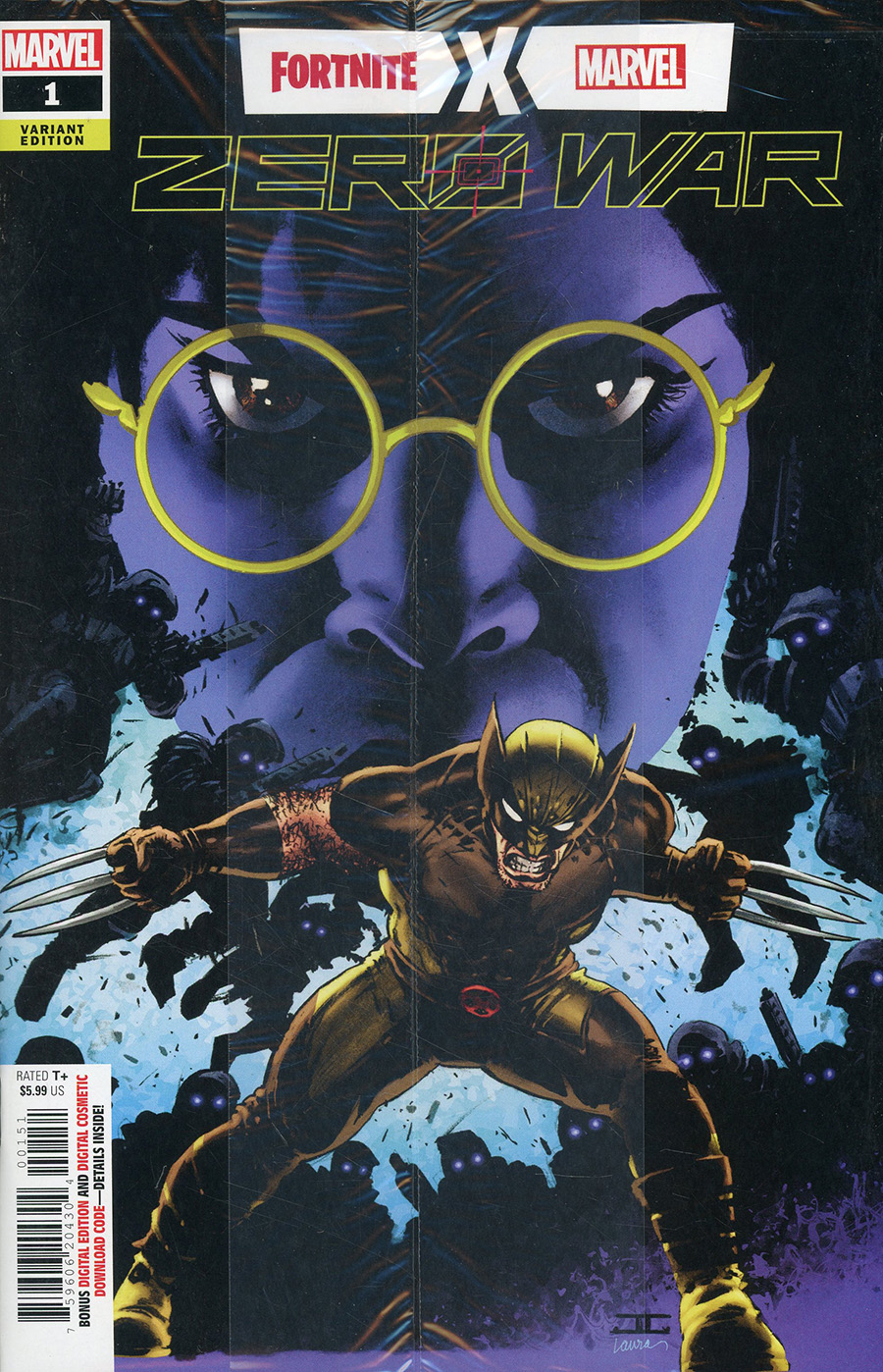 Fortnite x Marvel Zero War #1 Cover F Incentive John Cassaday Variant Cover