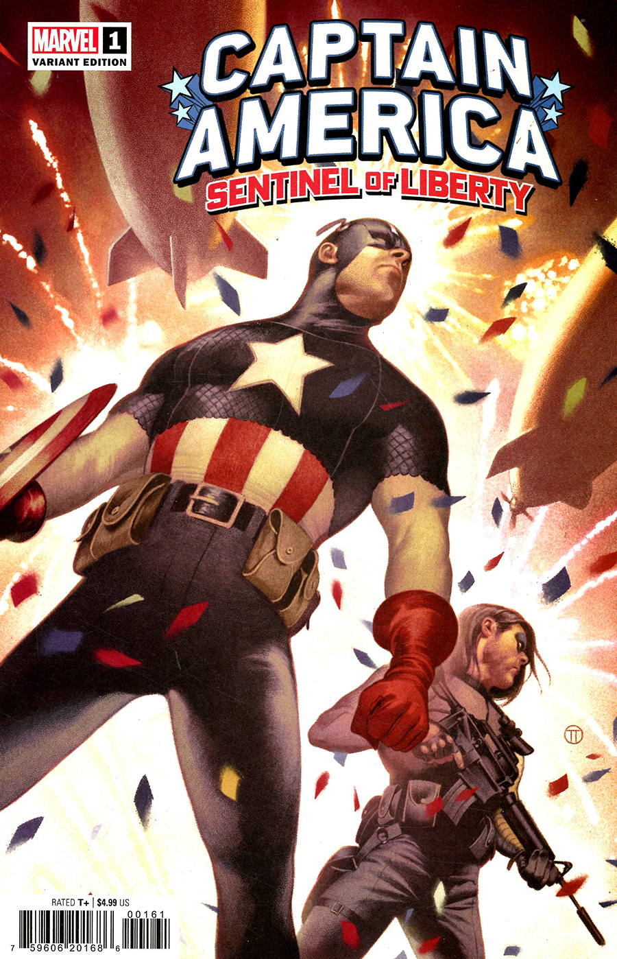 Captain America Sentinel Of Liberty Vol 2 #1 Cover G Incentive Julian Totino Tedesco Variant Cover