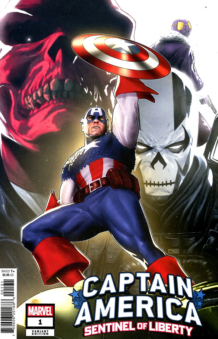 Captain America Sentinel Of Liberty Vol 2 #1 Cover F Incentive Taurin Clarke Variant Cover