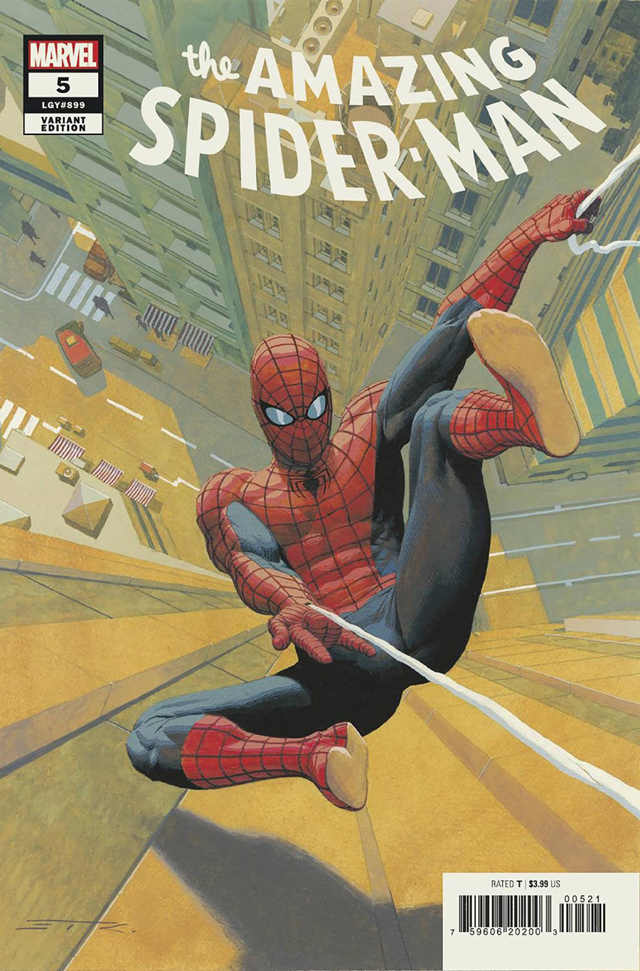 Amazing Spider-Man Vol 6 #5 Cover D Incentive Esad Ribic Variant Cover