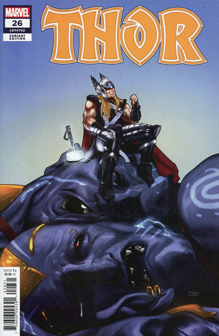 Thor Vol 6 #26 Cover D Incentive Taurin Clarke Variant Cover (Banner Of War Part 4)