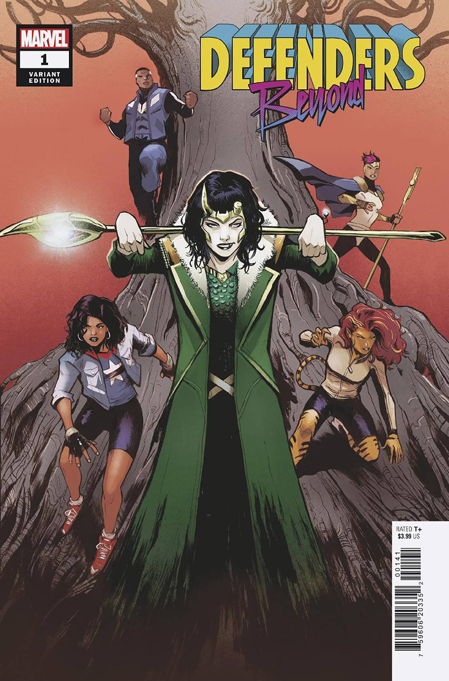 Defenders Beyond #1 Cover F Incentive Lee Garbett Variant Cover