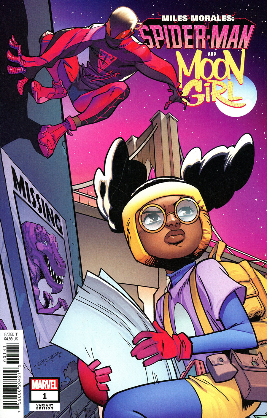Miles Morales And Moon Girl #1 (One Shot) Cover E Incentive Khary Randolph Connecting Variant Cover