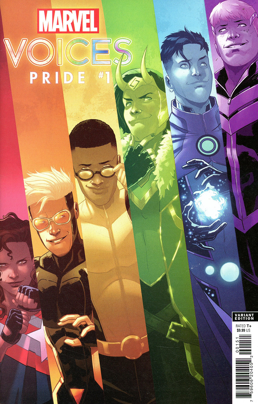 Marvels Voices Pride (2022) #1 (One Shot) Cover E Incentive Stephen Byrne Variant Cover