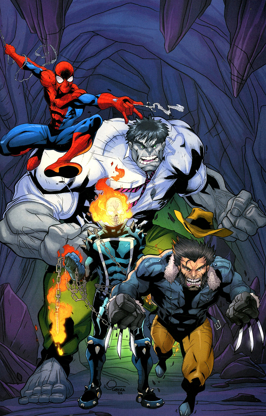 New Fantastic Four Marvel Tales #1 Cover B Incentive Logan Lubera Virgin Cover