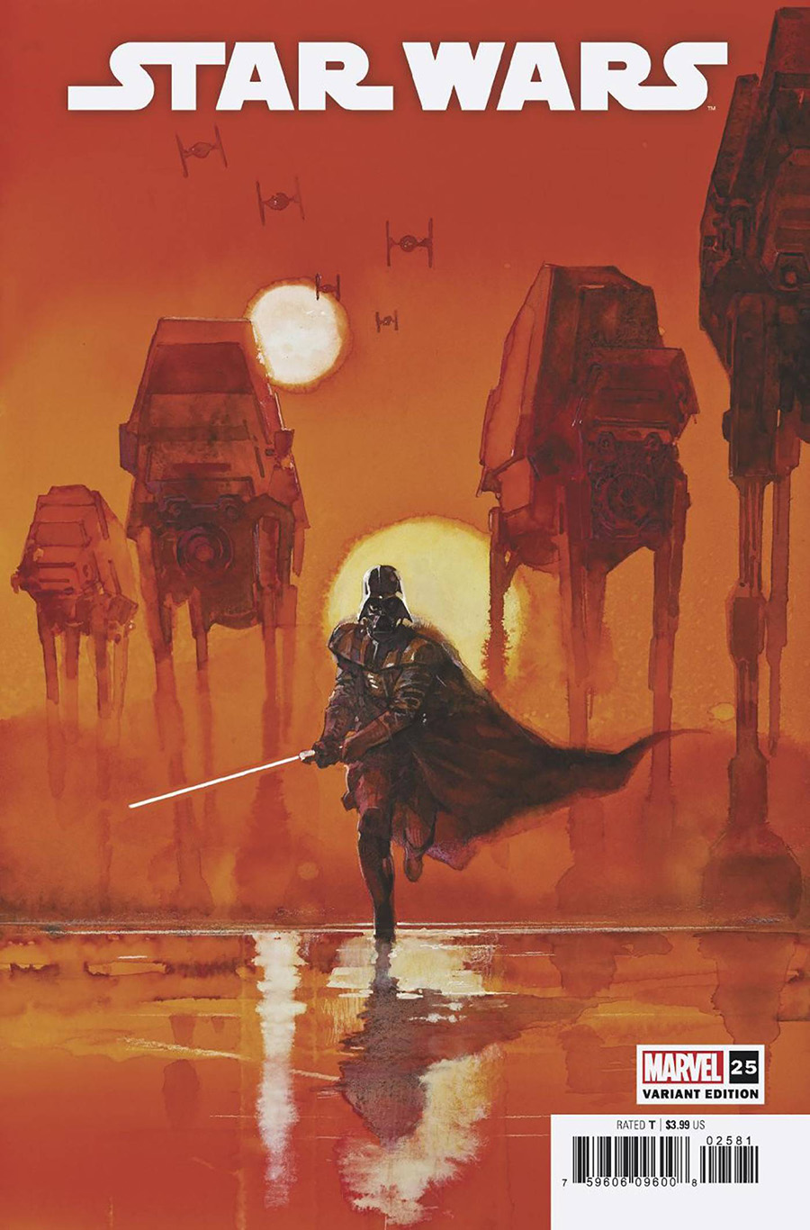 Star Wars Vol 5 #25 Cover J Incentive Alex Maleev Variant Cover