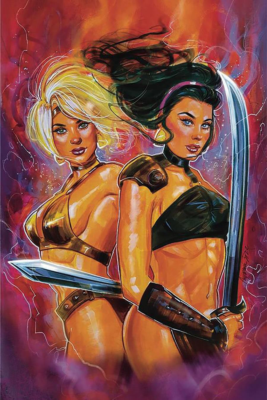 Belit & Valeria Swords vs Sorcery #2 Cover F Incentive Suspiria Virgin Cover