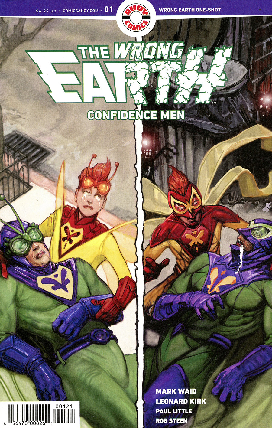 Wrong Earth Confidence Men #1 (One Shot) Cover B Incentive Richard Williams Variant Cover
