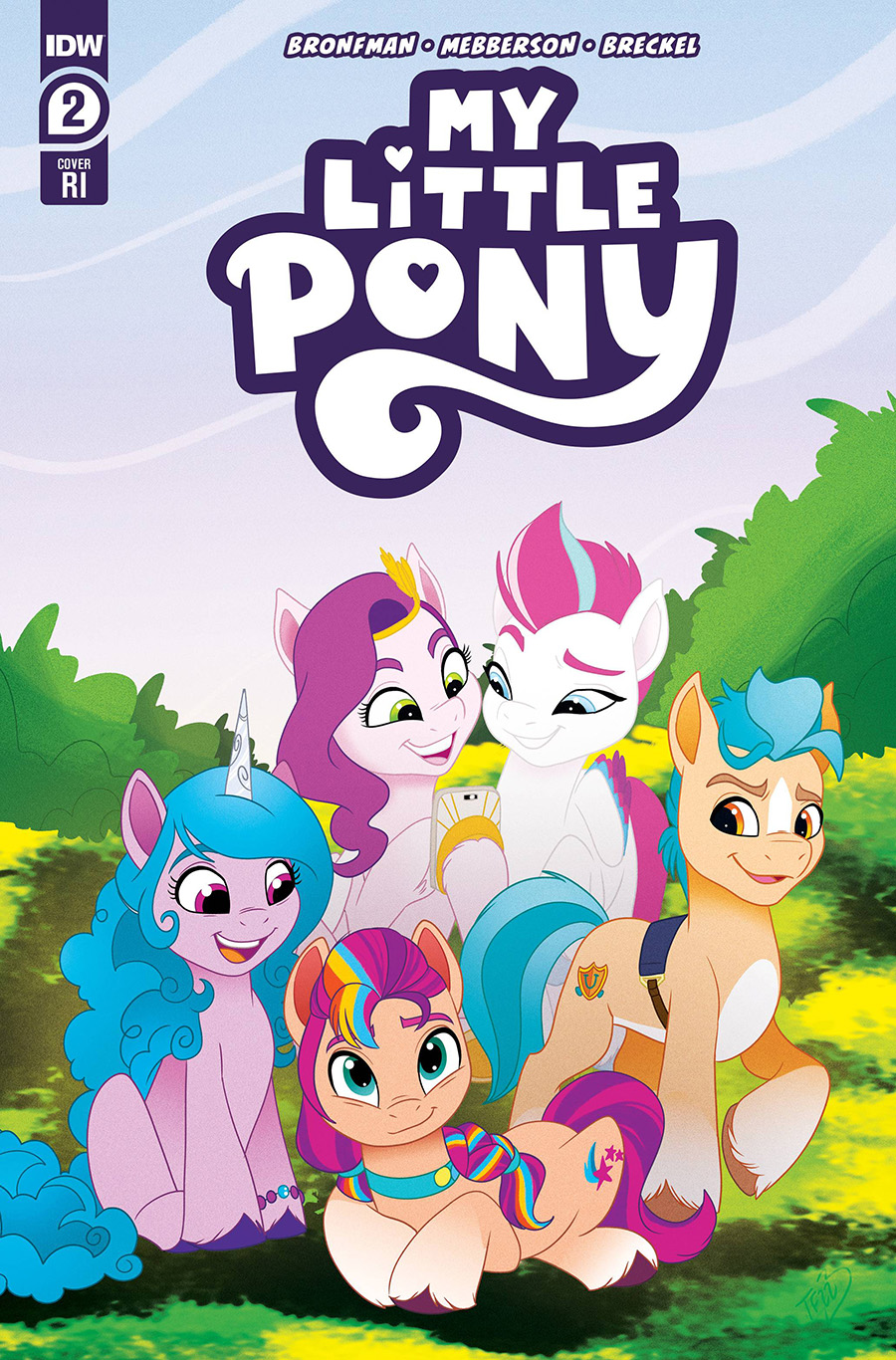 My Little Pony #2 Cover C Incentive Trish Forstner Variant Cover