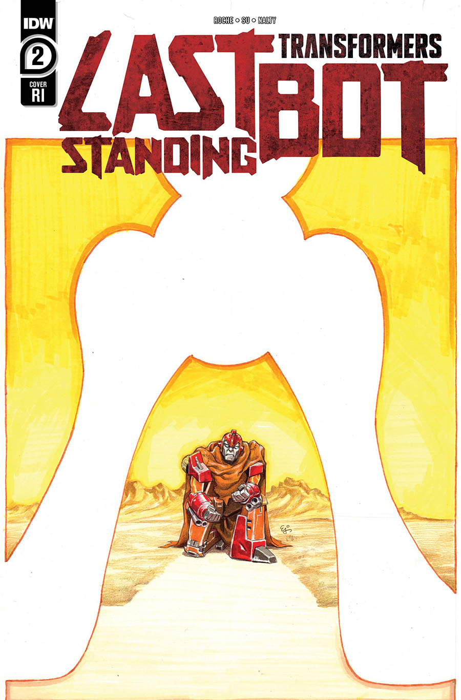 Transformers Last Bot Standing #2 Cover E Incentive EJ Su Variant Cover