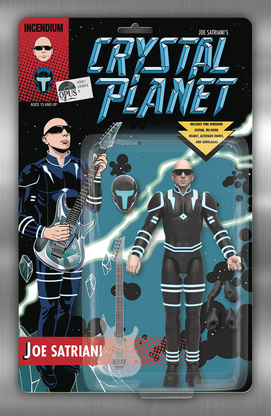 Crystal Planet #1 Cover B Incentive Action Figure Variant Cover