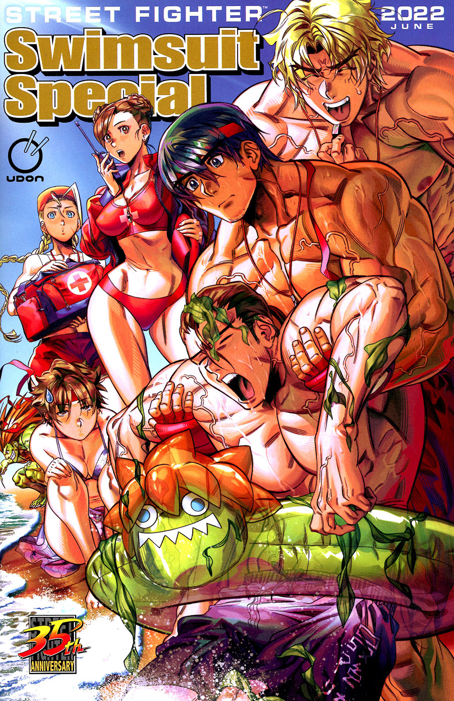 Street Fighter Swimsuit Special 2022 #1 (One Shot) Cover D Incentive Panzer Variant Cover