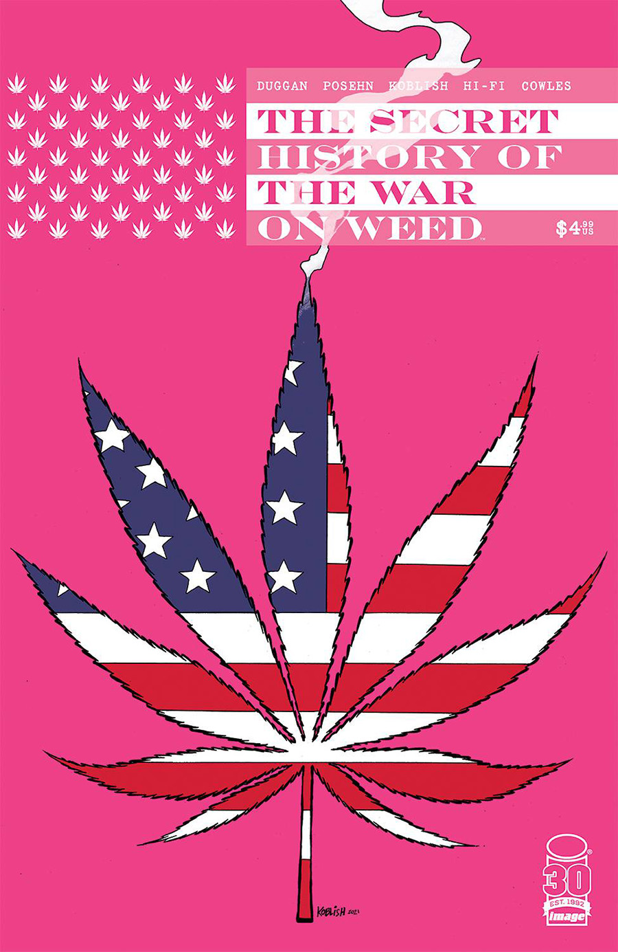 Secret History Of The War On Weed #1 (One-Shot) Cover C Incentive Scott Koblish Variant Cover